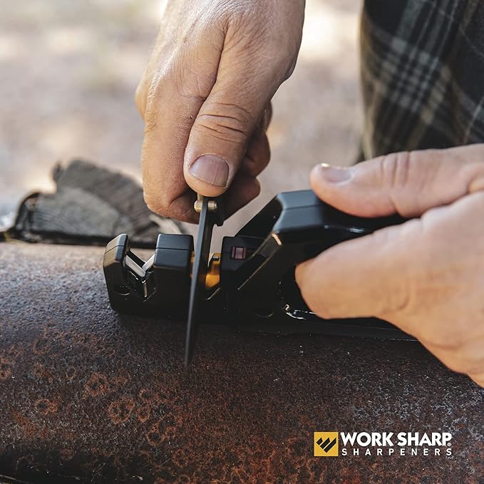 Work Sharp Handheld Pivot Pro Knife and Tool Sharpener, WSHHDPVT, Black
