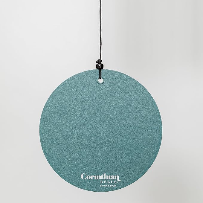 Corinthian Bells by Wind River - 44 inch Patina Green Wind Chime for Patio, Backyard, Garden, and Outdoor Decor (Aluminum Chime) Made in the USA