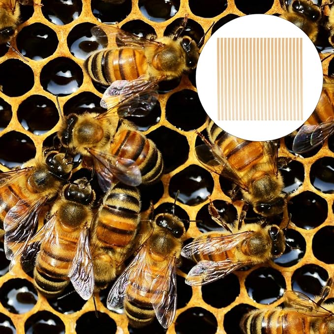 VANZACK 400 Pcs Replacement Straw Bee Tubes Nesting Tube Refill Inserts for Outdoor Mason Bee Houses Lightweight and Easy to Install 5.70In Length