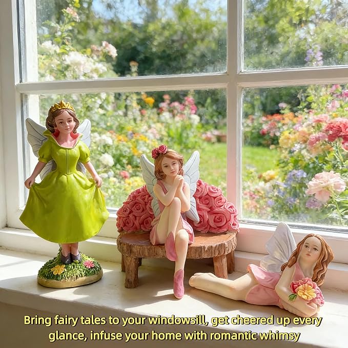 Clearance—Fairy Figurines,Fairies for Fairy Garden,Fairy Garden,Fairy Garden Accessories,Fairies Figurines,Fairy Garden Figurines,Fairies for Fairy Garden,Garden Fairies,mini Fairy Figurines