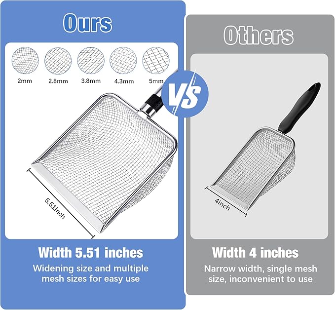 Gardening Soil Sifter (1 Set, 3.8mm)