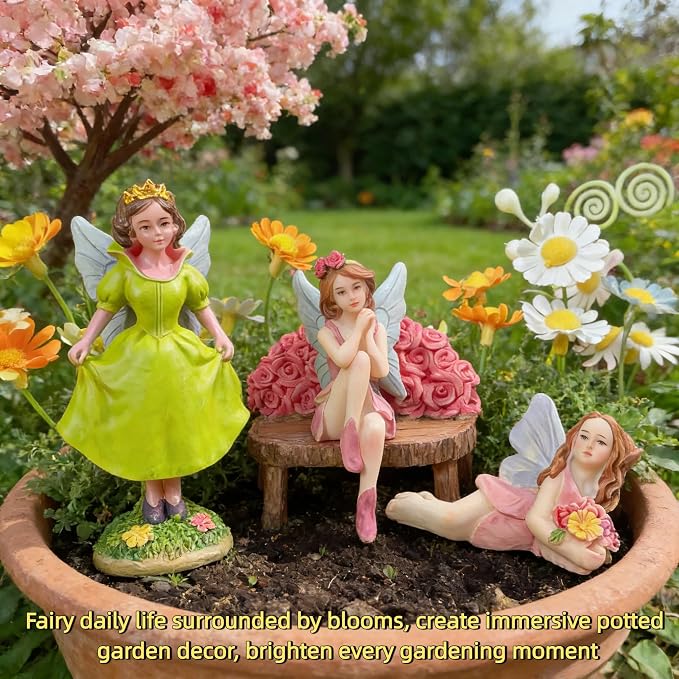 Clearance—Fairy Figurines,Fairies for Fairy Garden,Fairy Garden,Fairy Garden Accessories,Fairies Figurines,Fairy Garden Figurines,Fairies for Fairy Garden,Garden Fairies,mini Fairy Figurines