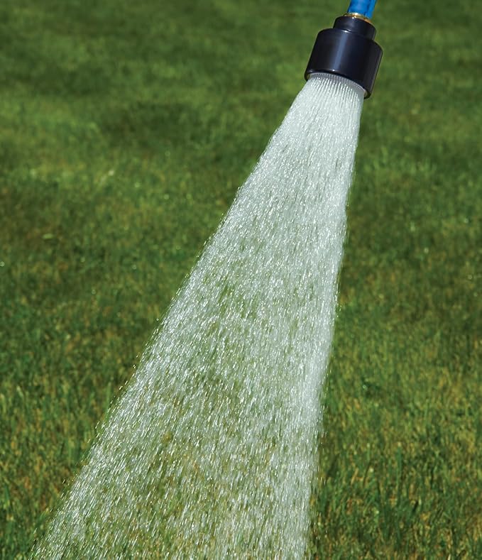 Dramm ColorMark Soft Rain Watering Spray Wand – 30” Long, ORange – Lightweight & Durable with 8" Foam Grip and Brass Shut-Off Valve – Ideal for Hanging Baskets, Planters, Gardens, Shrubs & Seedbeds