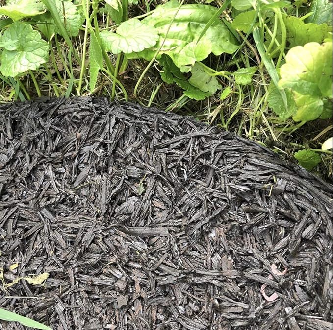 Rocky Mountain 24-Inch Tree Mulch Ring Weed Preventer (Pack of 4) - Recycled Heavy Duty Rubber - Mower Safe - No Landscape Staples Needed - Natural Look - Equal Water Seepage to Tree - Easy Install
