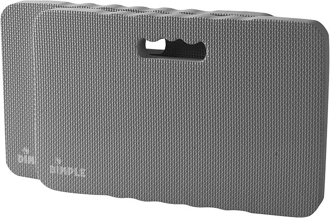 Dimple Kneeling Pad, High Density Thick Foam Comfort Kneeling Pad Mats for Gardening, Yoga Exercise, Garden Cushions, Knee Pads (Grey) (Pack of 2)