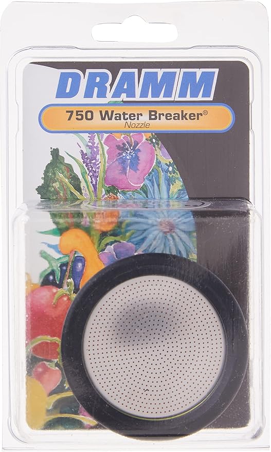 Dramm 22731 750PL 8 GPM Plastic Water Breaker Nozzle , Yellow