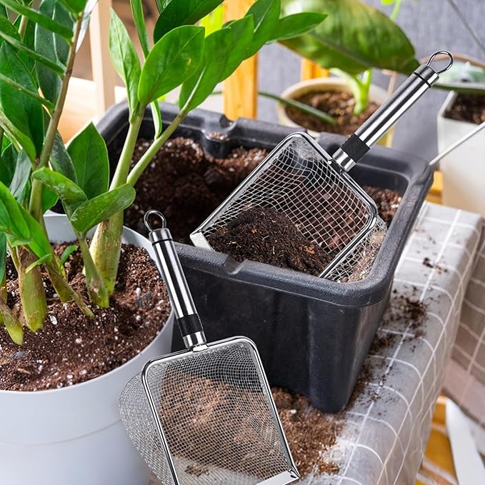 Gardening Soil Sifter (1 Set, 3.8mm)