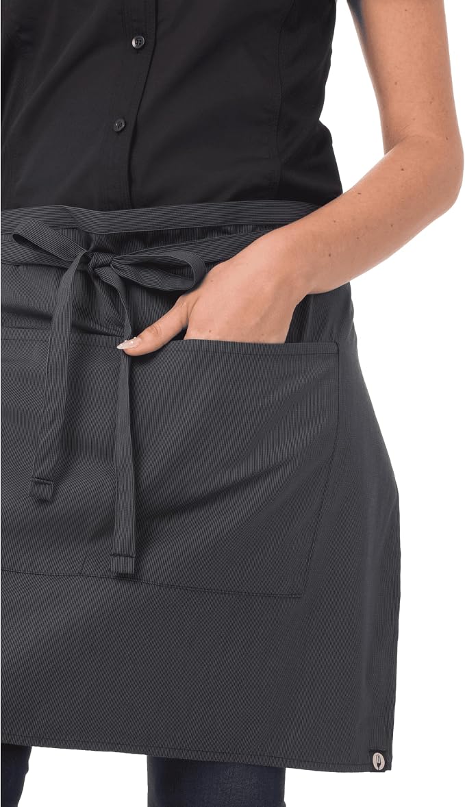 Chef Works Unisex Half Bistro Server Apron