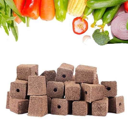 50 Pack Hydroponics Grow Sponges -Square Sponge Replacement Part Replacement Root Growth Sponge Seed Pods for Hydroponic Garden Indoor Growing System, Seed Starter Sponges Pod Kit