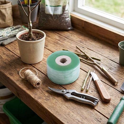 PVC Fruit Tree Grafting Tape Branch Secateurs Gardening Floristry Self Adhesive Plant Repair Tape 3CM100M