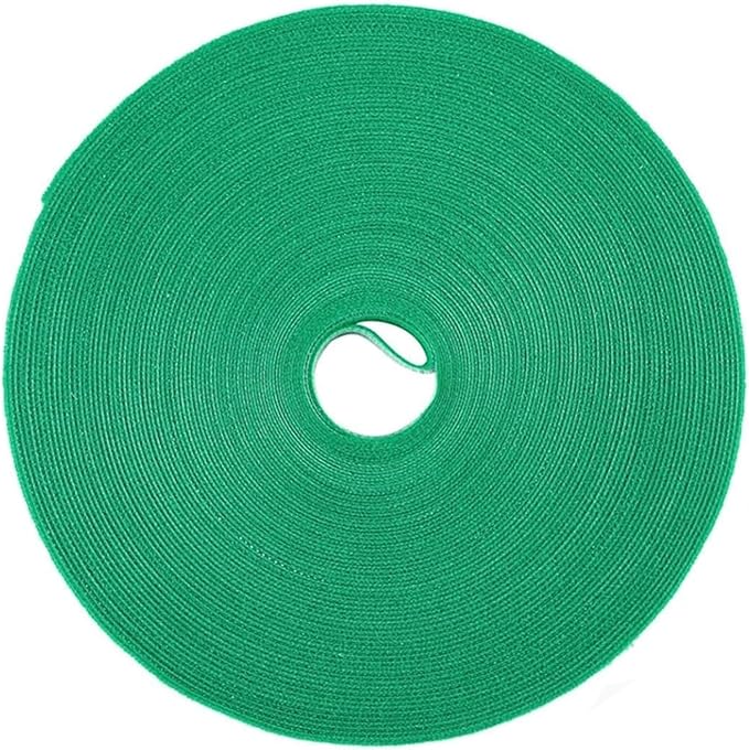 Green Plant Tape, Self-Adhesive Gardening Tape for Grafting, Tying & Supporting Plants, Waterproof Stretchable Bandage for Tomatoes, Trees, Cucumbers (143 Feet X1/3 Inch)