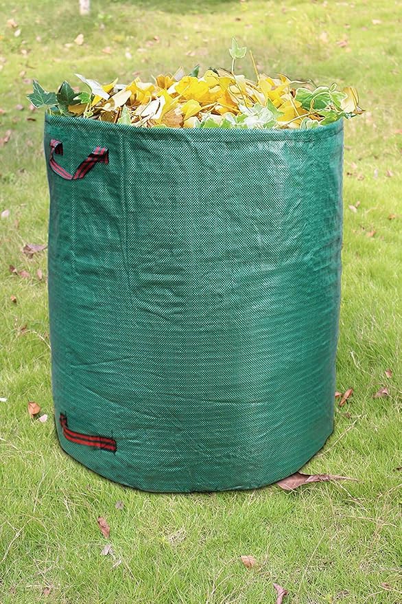 IME Reusable Gardening Lawn Leaf Bag, 272L, Green, 1 Count