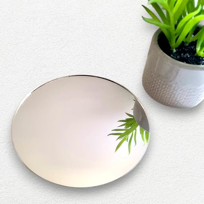 Safety Circle Garden Mirrors 40cm Diameter with Fixers