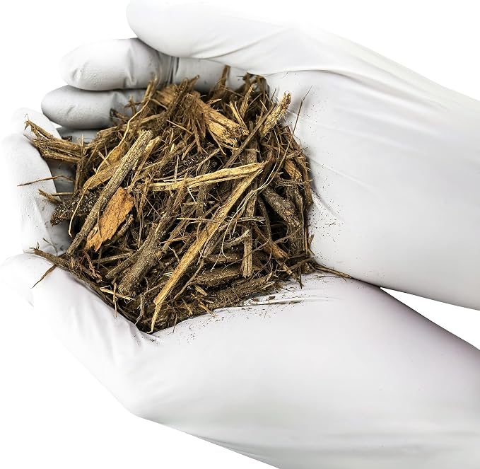 Organic Natural Mulch Cover by Gardenera - Create a Sustainable and Healthy Landscape - 2 QUARTS