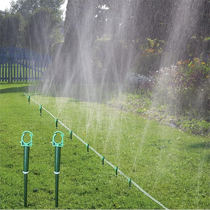 3/4” Garden Hose Guide Holder to Keep Hose Off Lawn, Outdoor Garden Hose Support Spike for Hose Off the Lawn Ground Yard Watering Equipment(6pk)