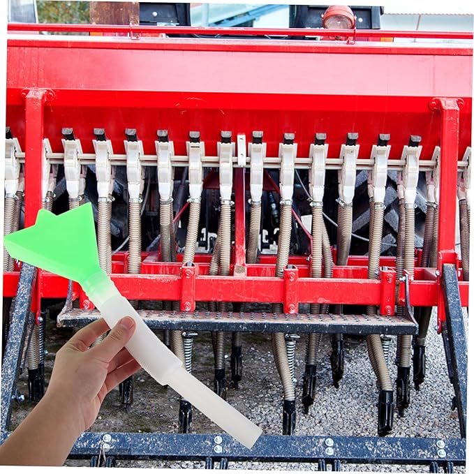 Seed Drill Tube Kit Plastic Seeder Tube for Garden Farm Machines Seed Planter Accessories Drill Parts Uniform Distribution