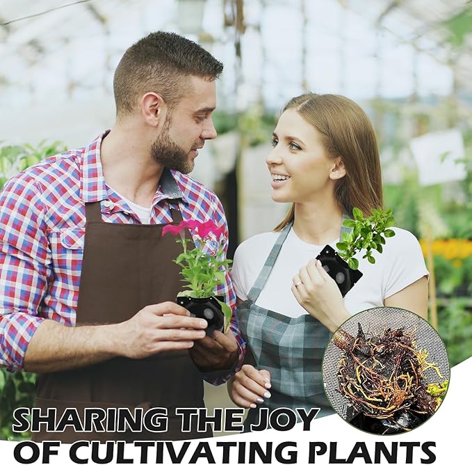 Tree Root Growing Box, Air Layering Pods Propagation Kit, Reusable Half Transparent Plants Asexual Reproduction Grafting Ball with Zip Ties for Fast Propagation Plants (6pcs Small + 6pcs Meidum)