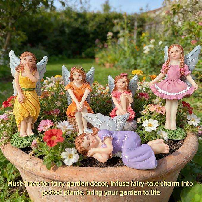 Clearance—Fairy Figurines,Fairies for Fairy Garden,Fairy Garden,Fairy Garden Accessories,Fairies Figurines,Fairy Garden Figurines,Fairies for Fairy Garden,Garden Fairies,mini Fairy Figurines