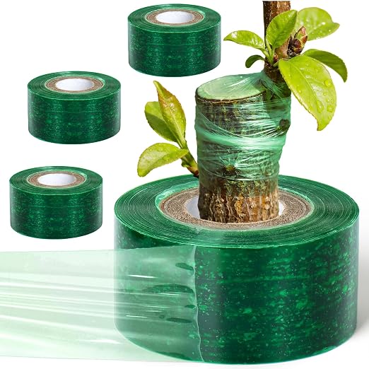 Grafting Tape 4 Pcs for Plants Fruit Trees Budding Repair Garden Film Tape