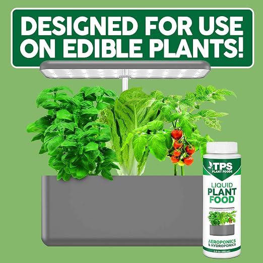Liquid Plant Food for use in AeroGarden, IDOO and Hydroponic Growing Systems, Liquid Fertilizer 8 oz (250mL)