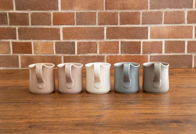 ZERO JAPAN Bee House Ceramic Coffee Mug - Microwave & Dishwasher Friendly Mugs with Handle - Cup for Tea, Coffee & Hot Drinks - Silky Grayish Pink (9 oz)