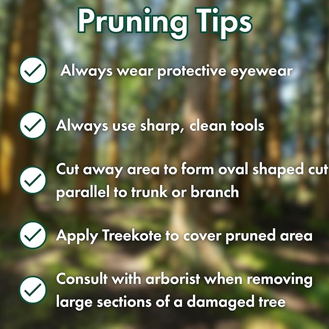 Treekote Tree Wound Dressing - 16oz Tub - Grafting, Pruning, and Wound Care for Damaged Trees - Pruning Sealer, Grafting Compound - for Effective Tree Wound Repair