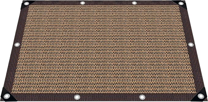 80% Shade Cloth -3x10FT Sunblock Net with Grommet,Lightweight and Durable UV Protection,Shade Cloth for Garden Patio Pergola Balcony Plants Greenhouse Dog Kennel Chicken Coop Outdoor
