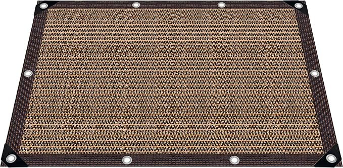 80% Shade Cloth -4x6FT Sunblock Net with Grommet,Lightweight and Durable UV Protection,Shade Cloth for Garden Patio Pergola Balcony Plants Greenhouse Dog Kennel Chicken Coop Outdoor