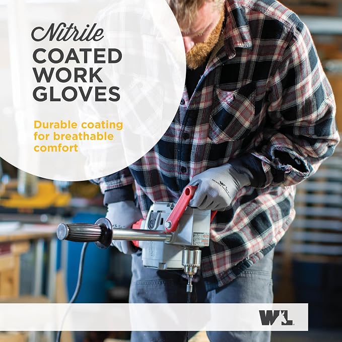 Wells Lamont Nitrile Work Gloves
