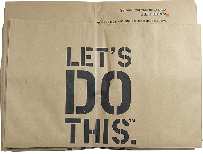 Home Depot Heavy Duty Brown Paper 30 Gallon Lawn and Refuse Bags for Home and Garden (70 Lawn Bags)