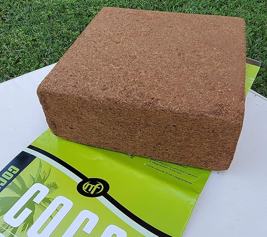 Nutrifield Coco Coir Mega Brick + Coco A&B Liquid Plant Nutrients 500ml