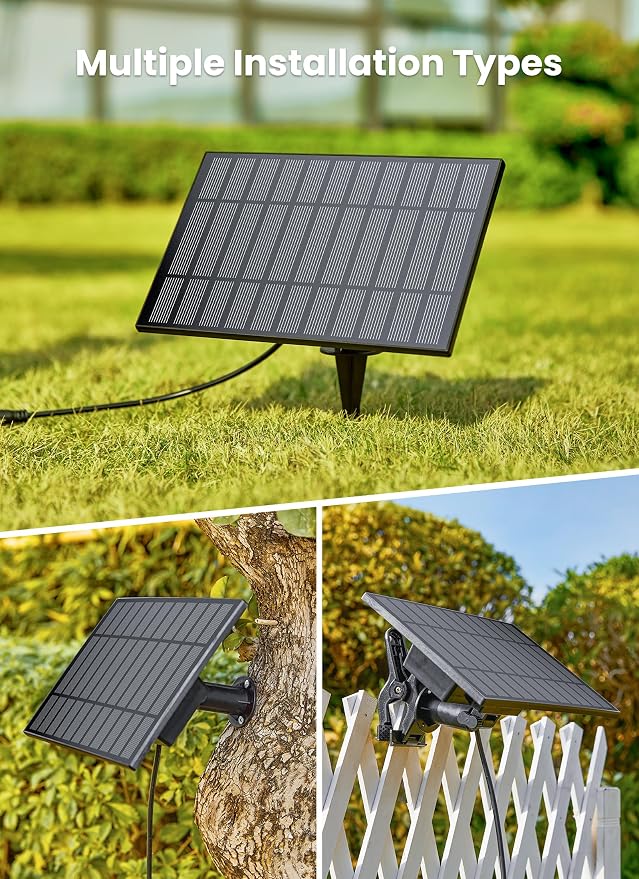 Brightown 158FT 77LED Solar String Lights Outdoor with Remote & USB Port, Shatterproof Bulbs, Dimmable & Timable, 3 Modes, Patio Lights Solar Powered with Mount Clips for Camping Backyard Garden Decor