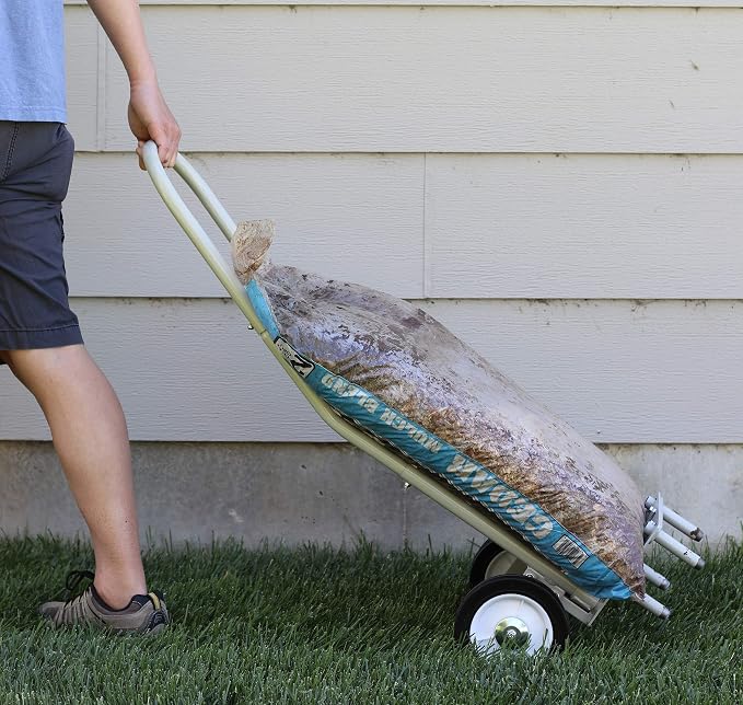 Step 'N Tilt Core Lawn Aerator Version 4 Kit (3.4 Inch Standard Length Coring Tines Without Soil Core Container)