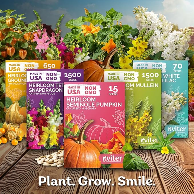 KVITER 400 Bloomsdale Spinach Seeds (Spinacia oleracea) — Non-GMO & Heirloom, Heat Tolerant, Cut and Come Again — Spinach Vegetable Seeds for Planting in Outdoor & Indoor Garden, Containers