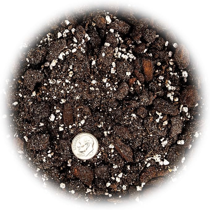 Gardenera Professional Succulent Soil Premium All Purpose Blend | Pre-Mixed Ready to Use for Cactus and Succulents | Sphagnum Peat Moss, Perlite, New Zealand Pine Bark - Made in USA - 10 Quart