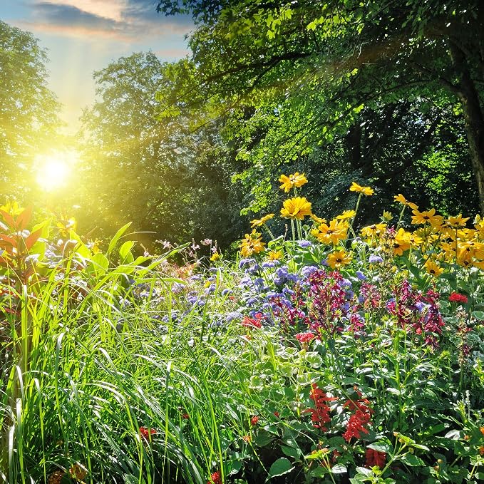 Wildflower Seeds Bulk – National Wildflower Seed Collection – Perennial Wildflowers Mix – Flower Seeds for Planting – Wild Flowers (Save the Monarchs)