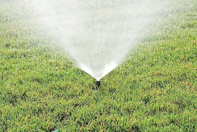 Rain Bird 1802FDSPRS Pressure Regulating (PRS) Professional Dual Spray Pop-Up Sprinkler, 360° Full Circle Pattern, 8' - 15' Spray Distance, 2" Pop-up Height (Pack of 4)