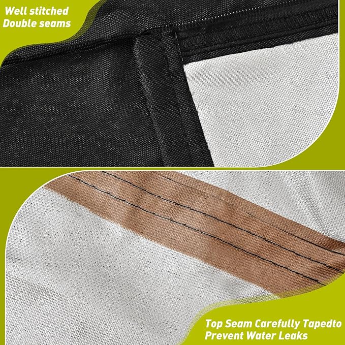 Waterproof Potting Bench Cover for Outdoor Garden Tables, Universal Size for Planting Workbench 600D Oxford Cloth