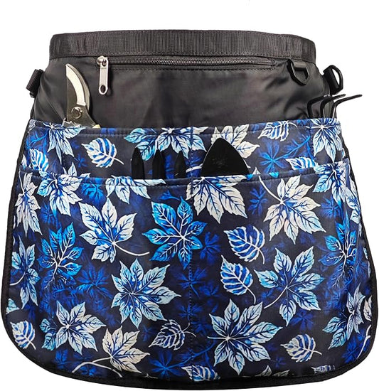 Bafelia Garden Apron for Women with 7 Pocket,Half Florist Apron Harvesting Apron