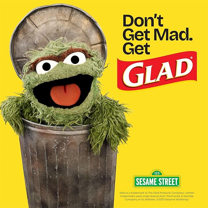 Glad ForceFlex MaxStrength Kitchen Trash Bags, 13 Gal, Bahama Bliss Febreze, 90 Ct (Pack May Vary)