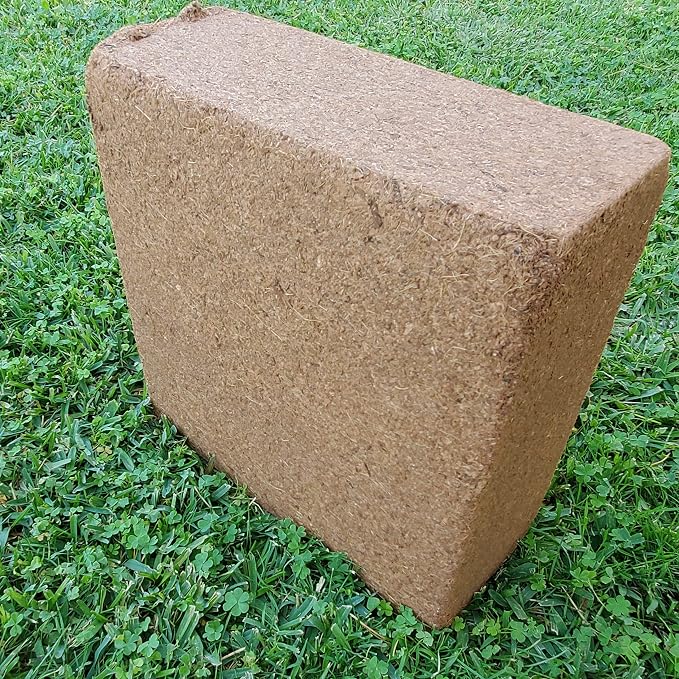 Nutrifield Coco Coir Mega Brick 4-Pack 45 Pound Block Compressed Coir Nutrifield Premium Coco is Pre Buffered with Calcium, RHP Quality, Coconut Coir for Garden