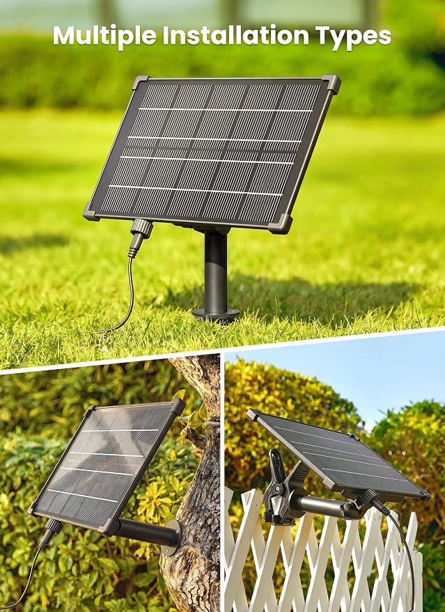 Brightown 208FT 102LED Solar String Lights Outdoor with Remote & USB Port, Shatterproof Bulbs, Dimmable & Timable, 3 Modes, Patio Lights with Mount Clips for Backyard Garden Decor - Last for 40+Hrs