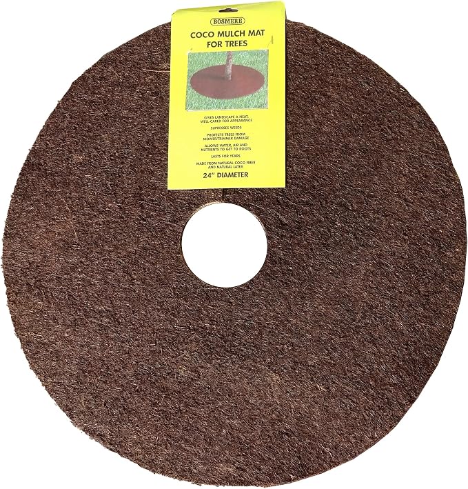 Bosmere Tree Protection Weed Mats, 24", 3-Pack