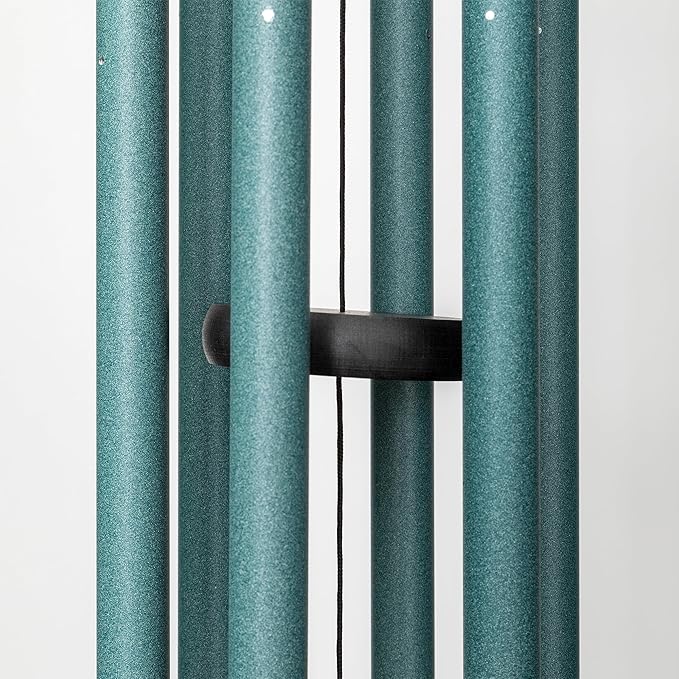 Corinthian Bells by Wind River - 30 inch Patina Green Wind Chime for Patio, Backyard, Garden, and Outdoor Decor (Aluminum Chime) Made in the USA