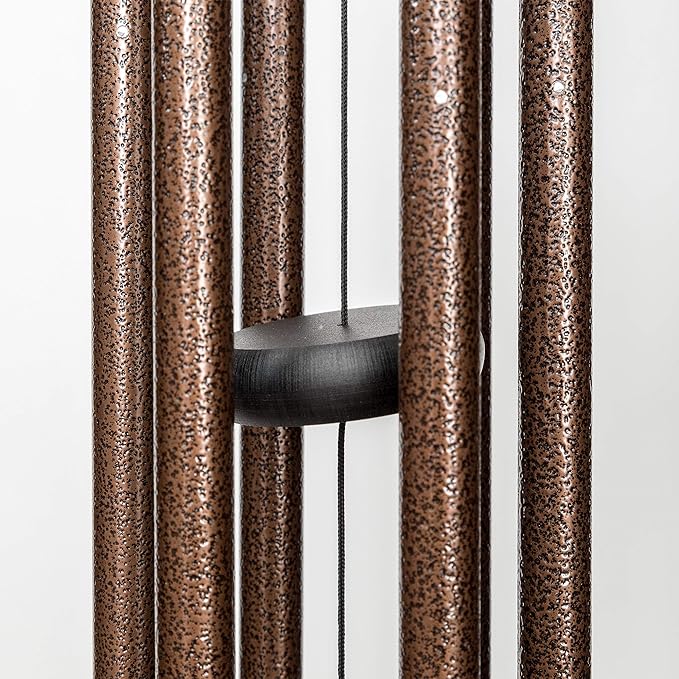 Corinthian Bells 27 Inch Copper Vein Wind Chimes for Outside, Memorial Outdoor Wind Chime with Soothing Tone, Made in USA