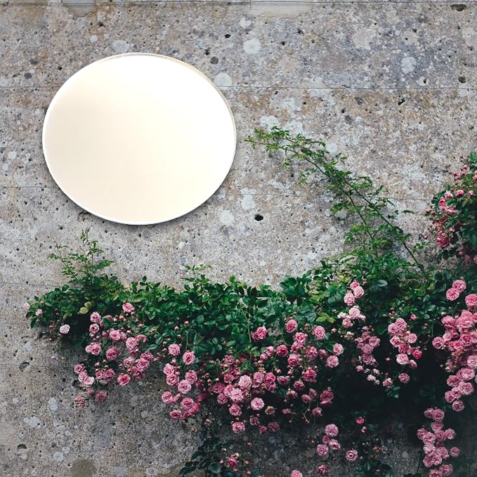 Safety Circle Garden Mirrors 40cm Diameter with Fixers