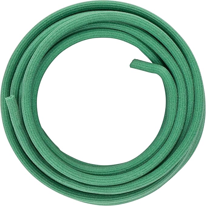 Nite Ize Original Reusable Foam Twist Tie, Cut to Size, 20 Foot Spool, Green, Gentle on Plants, UV Resistant, Waterproof, Made in USA