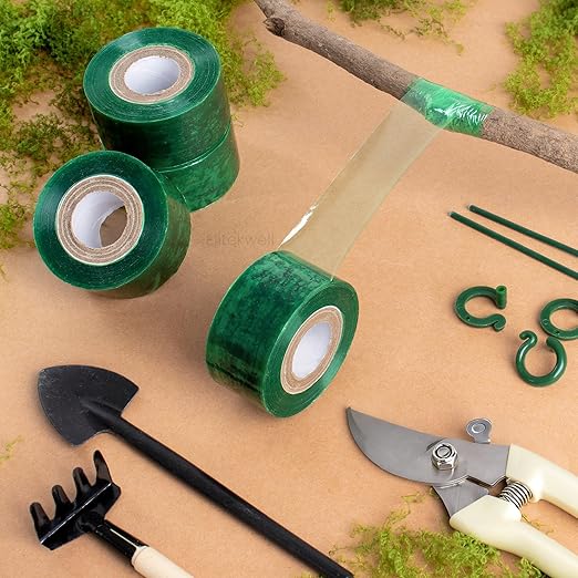Grafting Tape 4 Pcs for Plants Fruit Trees Budding Repair Garden Film Tape