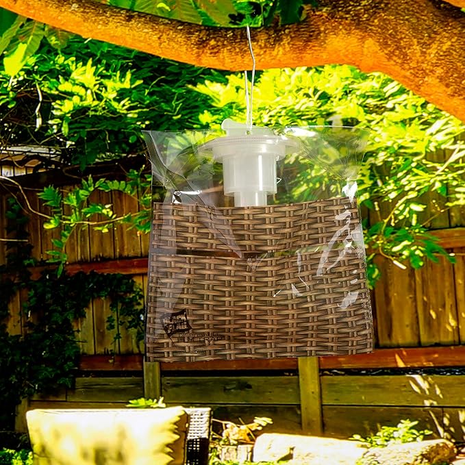 Black Flag Disposable Fly Trap, Attracts All Major Fly Species
