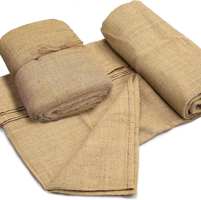 Burloptuous 40" x30 Feet Gardening Burlap Roll - Multipurpose Natural Burlap Fabric, High Density Jute Fiber Material for Decorations, Center Pieces for Home, Rustic Party Décor